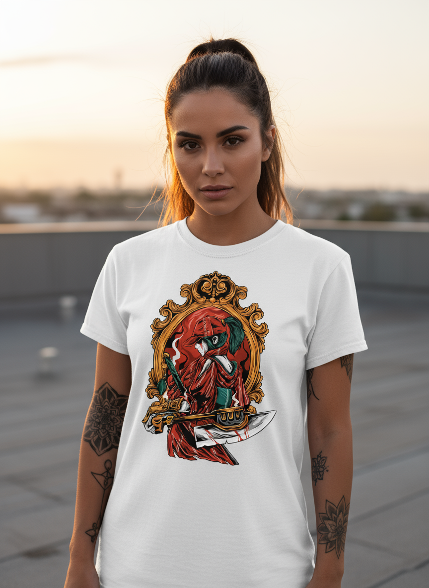 Guardian Womens T Shirt (White)