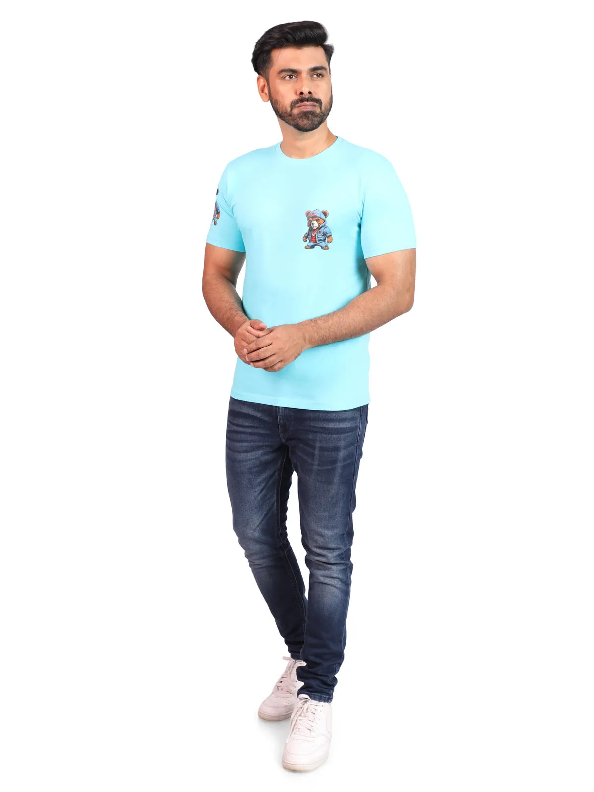 Aqua Hustle Grind & Shine Premium Cotton Tee