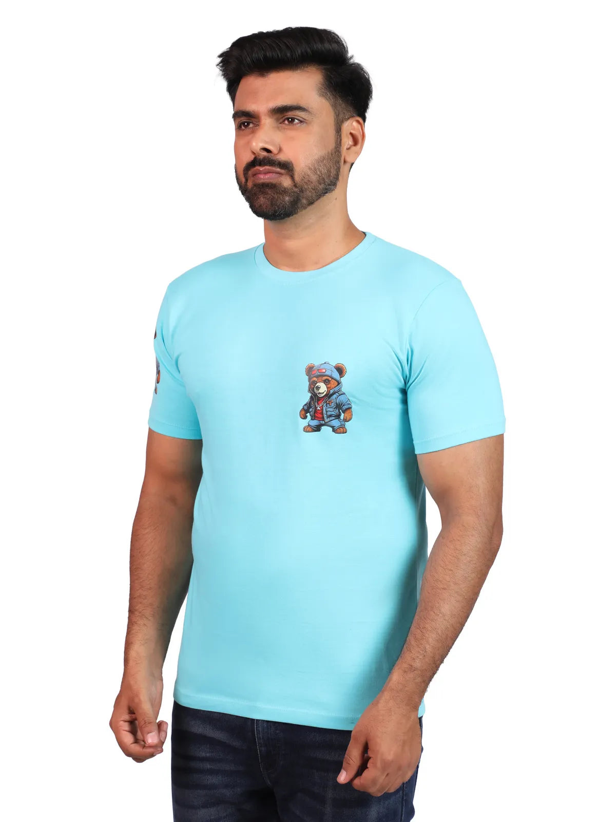 Aqua Hustle Grind & Shine Premium Cotton Tee