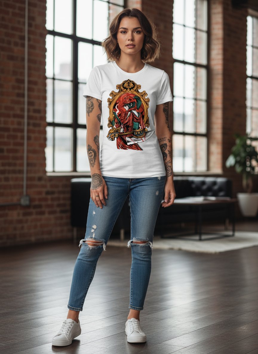 Guardian Womens T Shirt (White)