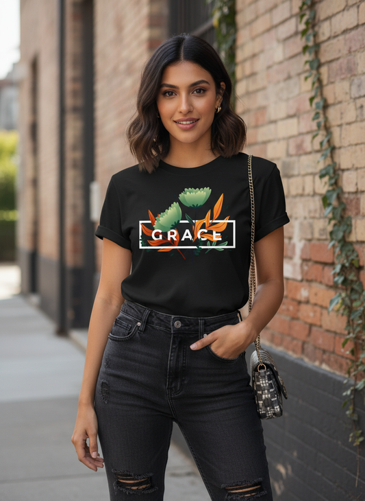 Grace  Womens TShirt (Black)