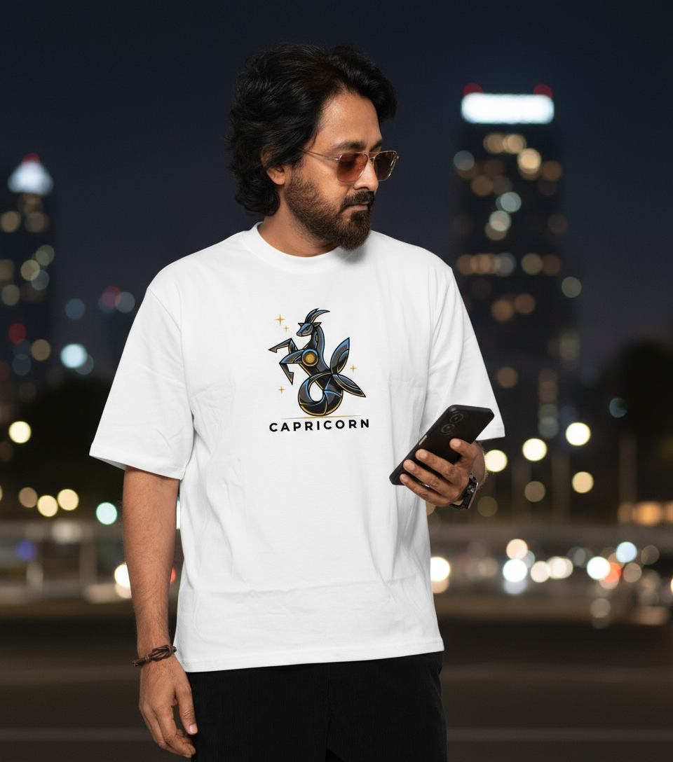 Capricorn Men’s T Shirt (White)