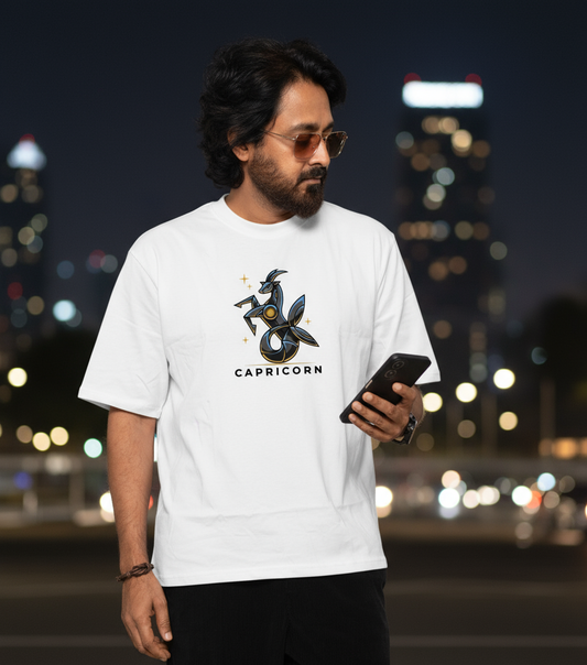 Capricorn Men’s T Shirt (White)