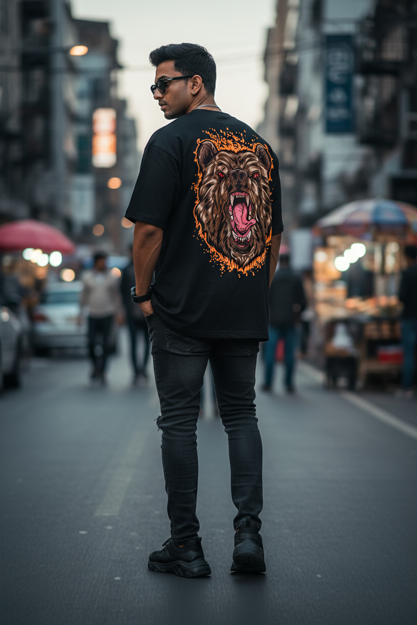 Beast Bear Mens T Shirt