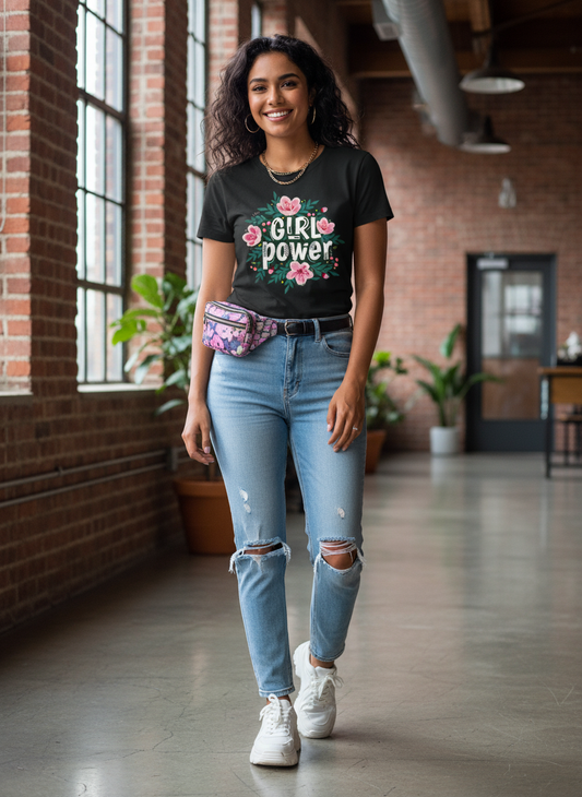 Power Girl  Womens TShirt