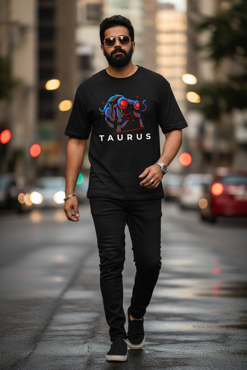 Taurus Oversized T Shirt