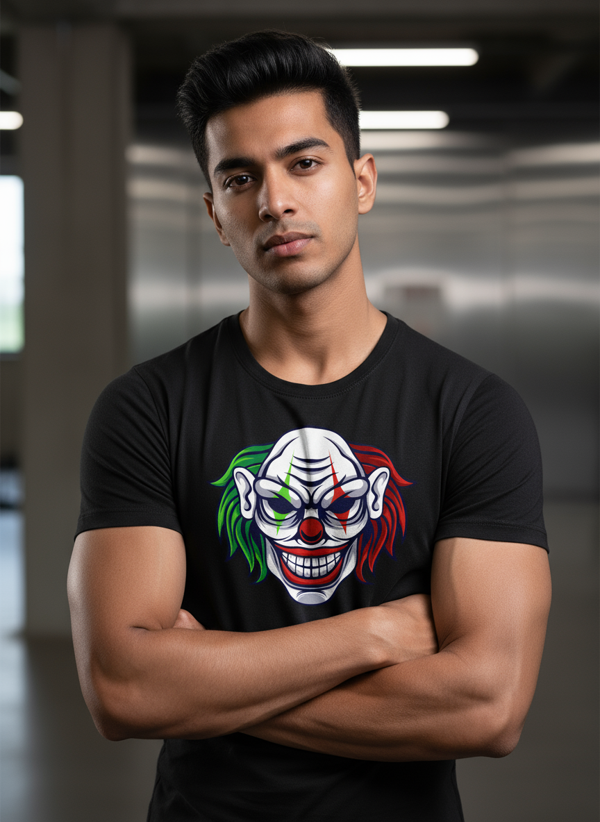 Clown Men’s T Shirt (Black)