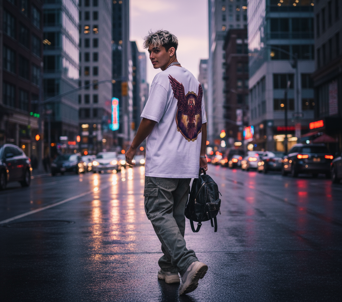 Eagle Men s T-Shirt (White)