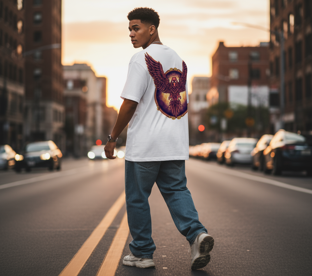 Eagle Men s T-Shirt (White)