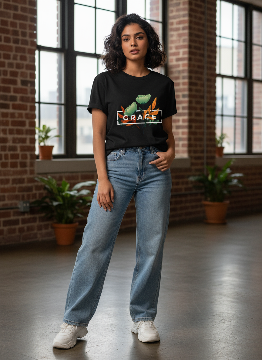 Grace  Womens TShirt (Black)
