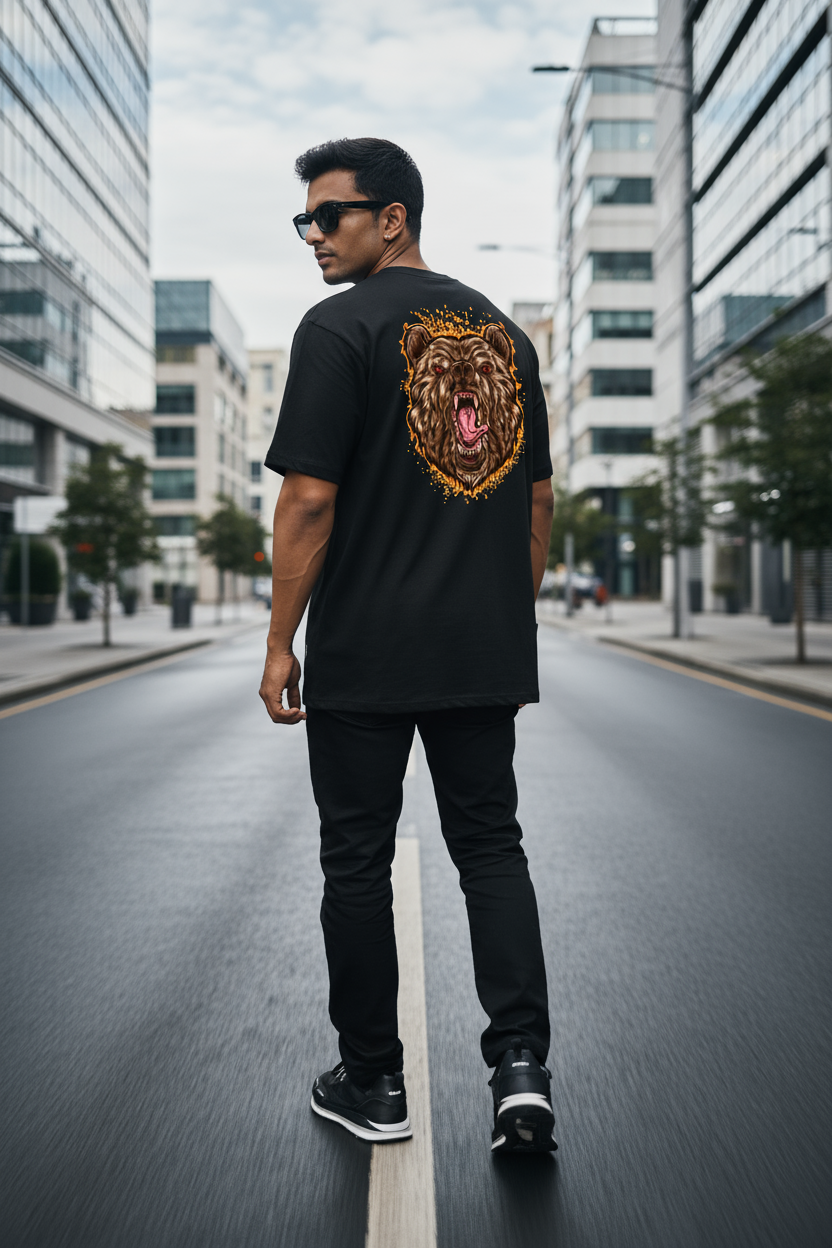 Beast Bear Mens T Shirt