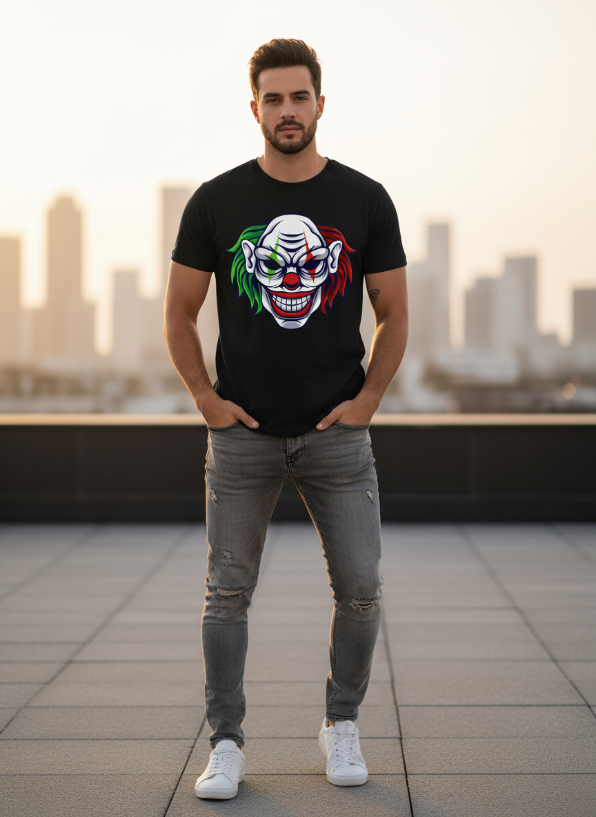 Clown Men’s T Shirt (Black)