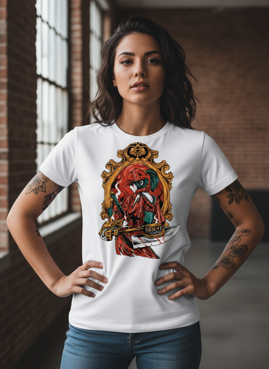 Guardian Womens T Shirt (White)