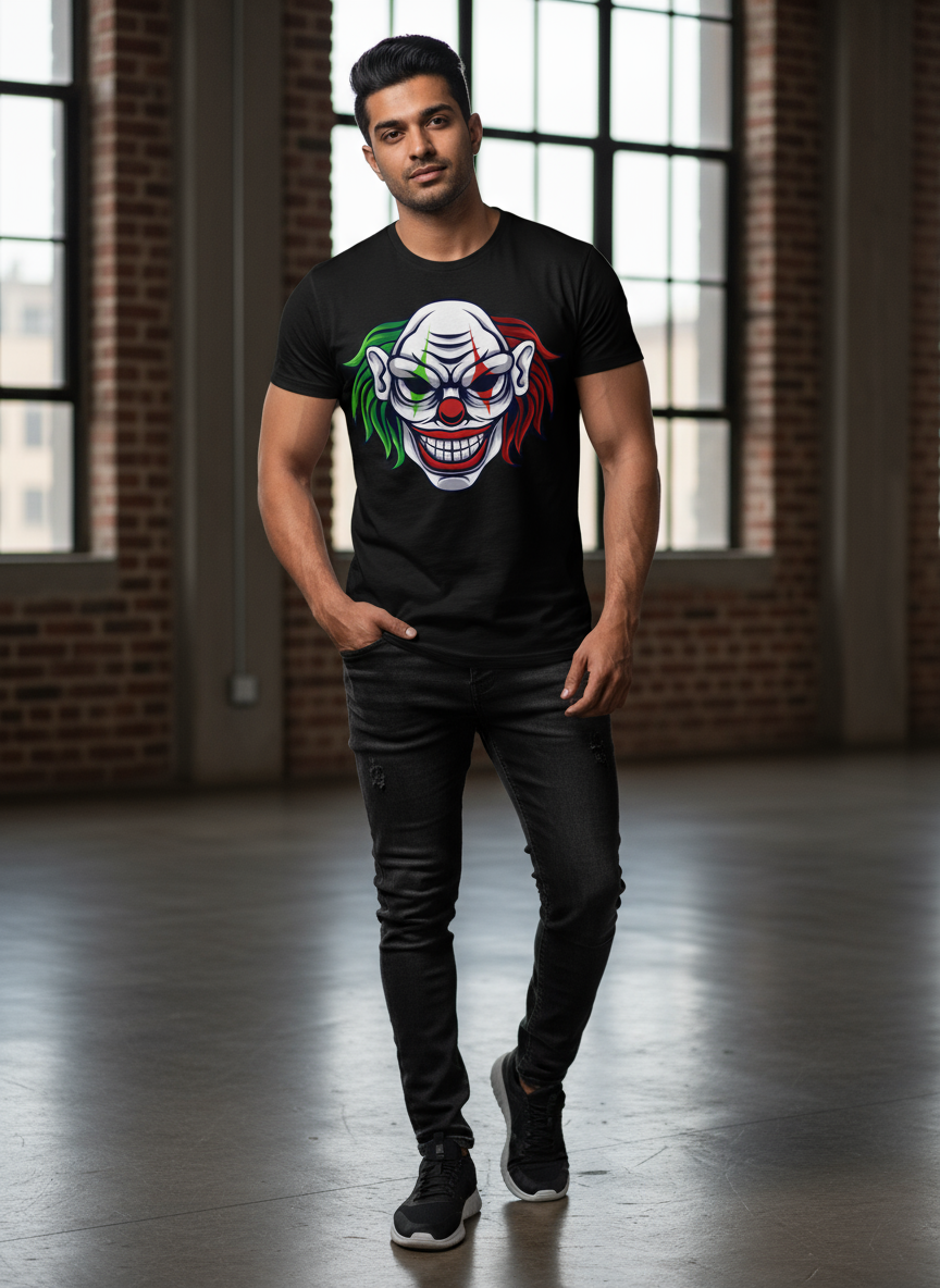 Clown Men’s T Shirt (Black)