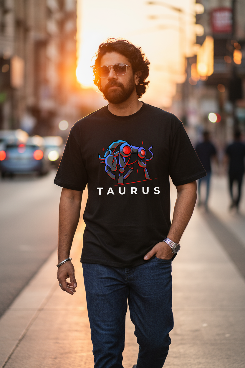 Taurus Oversized T Shirt