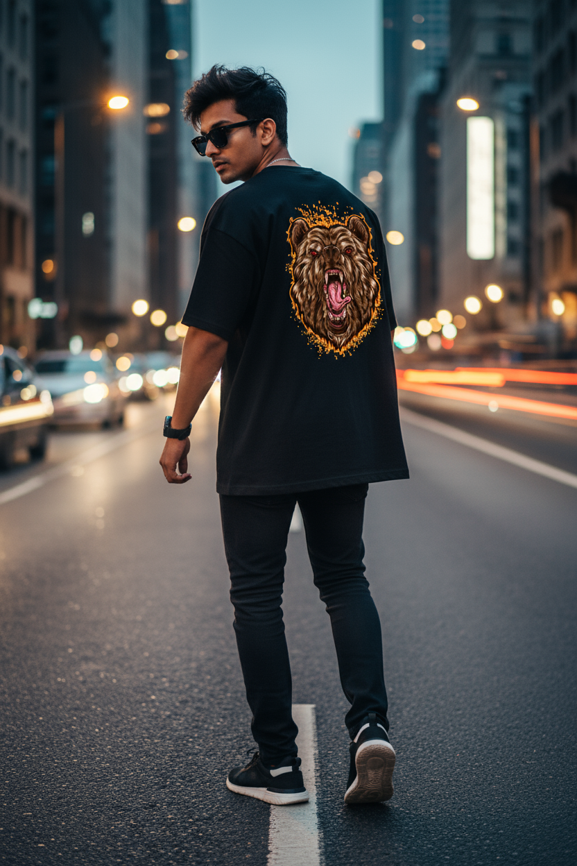 Beast Bear Mens T Shirt