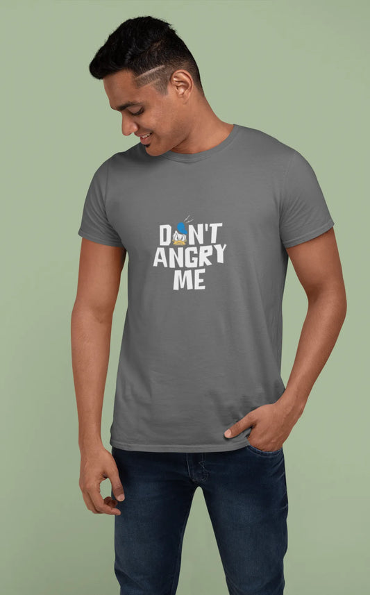 Crey Quack Attack Cotton Don'T Anger Me Donald Duck T Shirt For Men