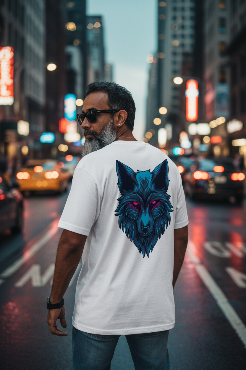 Wolf King” Oversized T-Shirt